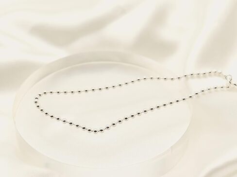 بوري جيويليرز خلخال من الفضة الإسترليني عيار 925 مقاس 2.5 ملم - متوفر باللون الفضي أو الأصفر in Kuwait