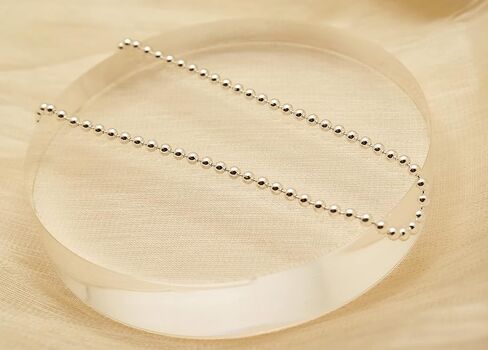 بوري جيويليرز خلخال من الفضة الإسترليني عيار 925 مقاس 2.5 ملم - متوفر باللون الفضي أو الأصفر in Kuwait