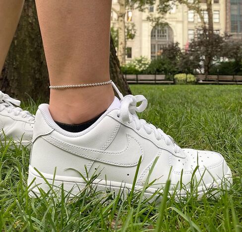 بوري جيويليرز خلخال من الفضة الإسترليني عيار 925 مقاس 2.5 ملم - متوفر باللون الفضي أو الأصفر in Kuwait