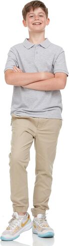 Boys Polo 2-Pack: Premium Comfort and Timeless Style - Perfect for School, Playdates, Church, Birthdays. in Saudi Arabia