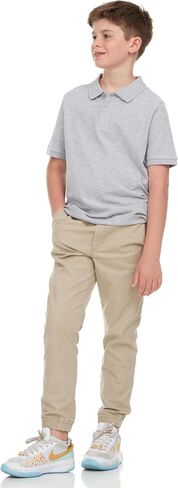 Boys Polo 2-Pack: Premium Comfort and Timeless Style - Perfect for School, Playdates, Church, Birthdays. in Saudi Arabia