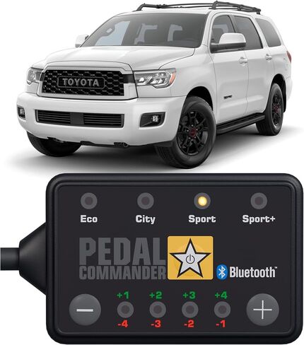قائد دواسة لسيارة Toyota Sequoia 2008-2022 وحدة التحكم في استجابة الخانق تناسب: الجيل الثاني، Limited، Platinum، SR5، TRD Pro، TRD Sport، ملحقات Sequoia in Saudi Arabia