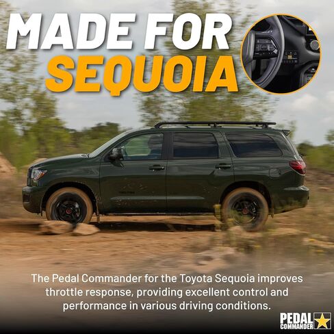 قائد دواسة لسيارة Toyota Sequoia 2008-2022 وحدة التحكم في استجابة الخانق تناسب: الجيل الثاني، Limited، Platinum، SR5، TRD Pro، TRD Sport، ملحقات Sequoia in Saudi Arabia