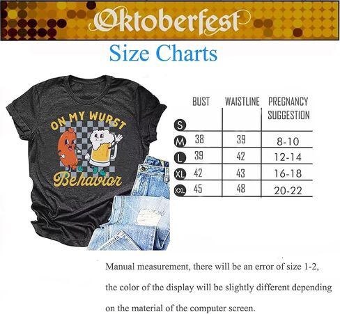Women Oktoberfest Shirt Let's Get Schnitzel Faced Shirts Drinking Tees Retro Matching German Men Tops in Saudi Arabia