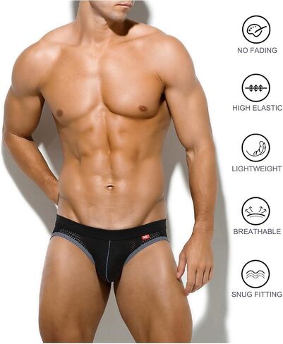 Arjen Kroos Men's Jockstrap Sexy Underwear Mesh Jock Strap Athletic Supporter in Kuwait