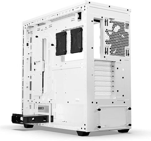 be quiet! Shadow Base 800 DX -ARGB - Mid-Tower PC Gaming Case - 420mm radiators or E-ATX motherboards Support -White - BGW62 in Kuwait