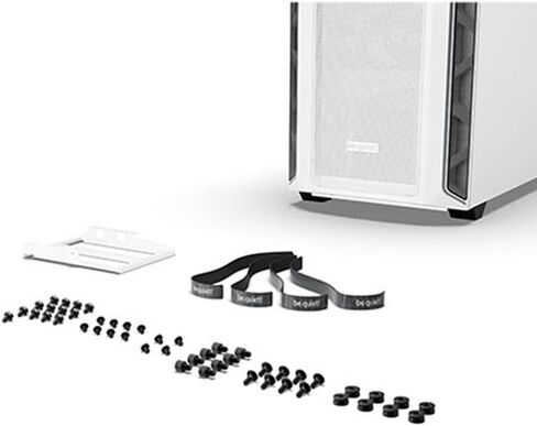 be quiet! Shadow Base 800 DX -ARGB - Mid-Tower PC Gaming Case - 420mm radiators or E-ATX motherboards Support -White - BGW62 in Kuwait