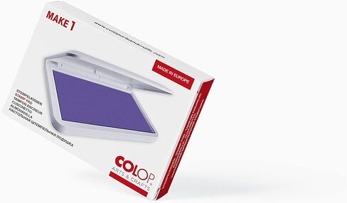 سلسلة COLOP MAKE، وسادات ختم الحبر، مع حبر ممتاز غير سام، وخالي من الأحماض المائية (لافندر محبوب، MAKE 1-50 مم × 90 مم) in Kuwait
