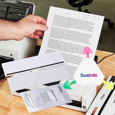Maintenance Sheet Kit, 0.3 Ounces, For DS-30 Scanner, Bundle Multicolor Highlighter Pen, Parts For Reliable Scanning, Easy-To-Use, Extends Lifespan, Cost-Effective [Pack Of 1] in Saudi Arabia