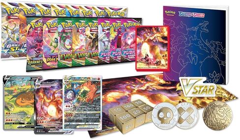 بوكيمون TCG: مجموعة Charizard فائقة الجودة من Sword & Shield in Kuwait