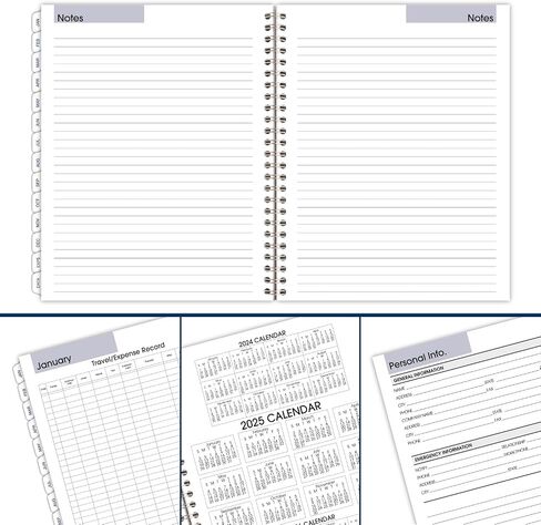 AT-A-GLANCE 2025 Planner Refill, Weekly & Monthly, 7" x 8-3/4", Medium, Executive, DayMinder, Refill for G545 Line Planners (G5455025) in Saudi Arabia
