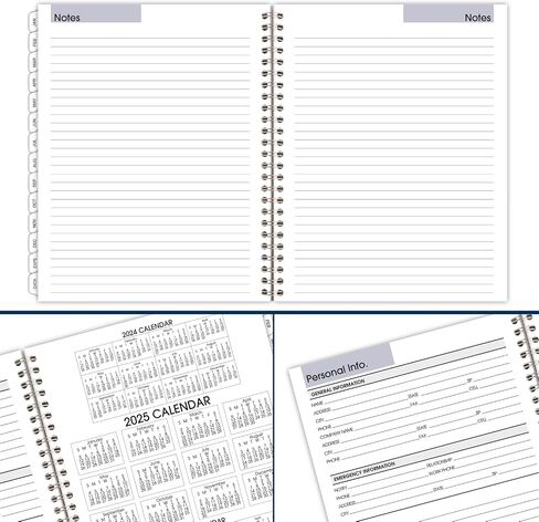 AT-A-GLANCE 2025 Planner Refill, Weekly & Monthly, 7" x 8-3/4", Medium, Executive, DayMinder, Refill for G545 Line Planners (G5455025) in Saudi Arabia