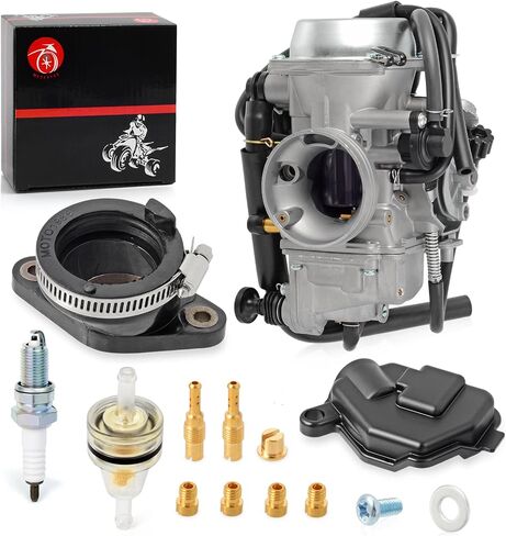 المكربن ​​ومشعب السحب التمهيد لهوندا رانشر 400 TRX400FGA TRX400FA 2004 2005 2006 2007 Carb in Saudi Arabia