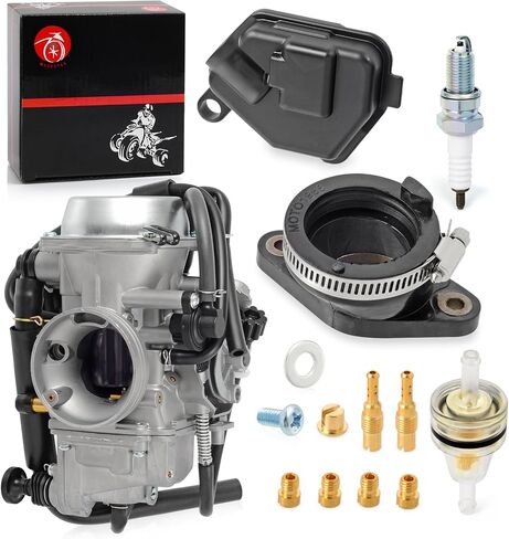 المكربن ​​ومشعب السحب التمهيد لهوندا رانشر 400 TRX400FGA TRX400FA 2004 2005 2006 2007 Carb in Saudi Arabia