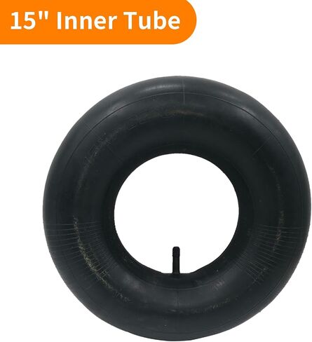 2 قطعة 15x6.00-6 الأنبوب الداخلي مع استبدال ساق الصمام TR-13 لجزازات العشب وعربات الذهاب وعربات الجولف والمزيد in Saudi Arabia