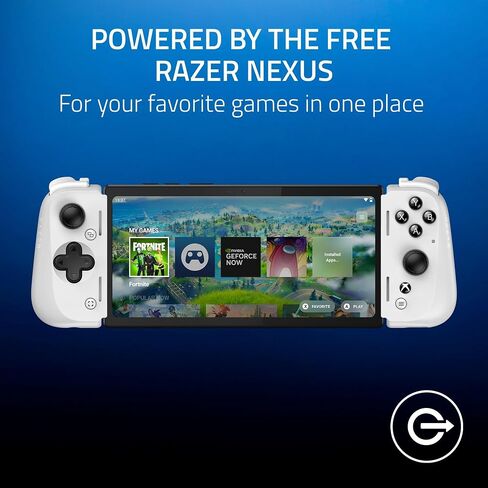 Razer Kishi V2 Pro Mobile Gaming Controller for Android: HyperSense Haptics - Universal Fit - Stream PC & Console Games - Play Touchscreen Only Games - Compatible w/Samsung Galaxy & Google Pixel in Saudi Arabia