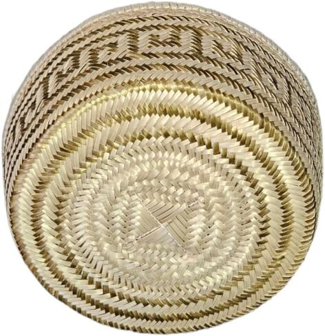 حقيبة Wayuu Mochila الكولومبية الأصلية: حقيبة شاطئ مصنوعة يدويًا من قش Boho، مصنوعة يدويًا على يد حرفيي Wayúu - حقائب Boho الكولومبية الأصلية (M222) in Saudi Arabia