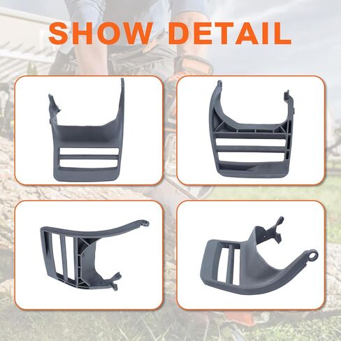غطاء مقبض فرامل السلسلة E-Clip مناسب لـ Husqvarna 362 365 371 372 372XP 503637601، مقبض فرامل الحماية الأمامية، غطاء الفرامل، زنبرك الفرامل، زنبرك الصدمات بمقبض خلفي، غسالة القابض in Kuwait