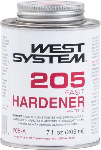 حزمة West System 105A Epoxy الراتنج (32 أونصة سائلة) مع مقوي إيبوكسي بطيء 206A (7 أونصة سائلة). تتضمن أيضًا مضخة واحدة من الراتنج ومضخة واحدة للتصلب. in Kuwait