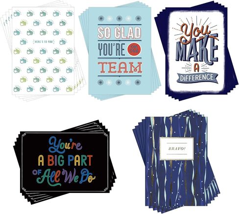 Hallmark Business Employee Appreciation Cards (Above & Beyond), Pack of 25 Assorted Greeting Cards in Saudi Arabia