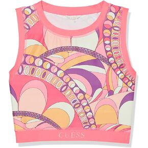 GUESS Girls' All Over Print Sport Top