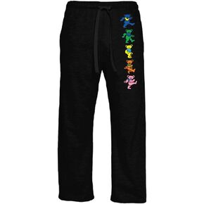 Ripple Junction Grateful Dead Men's Lounge Pants & Sleep Pajama Bottoms w/Pockets Drawstring Closure Officially Licensed