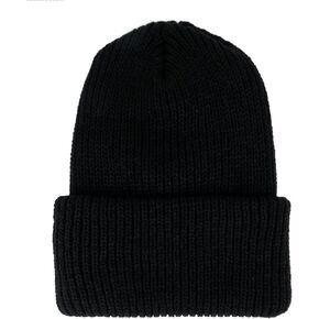 Made in USA, Heavy Weight GI Watch Cap Winter Wool Cuff Folded Beanie Hat