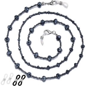 ERNAULO Beaded Glasses Chain for Women Eyeglass Chain Eye Glasses Holders Around Neck Eyeglass Chains for Women