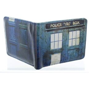 Underground Toys Doctor Who Distressed TARDIS Bi-Fold Wallet