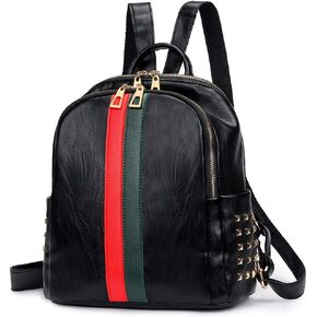 Alovhad Pu Leather Mini Backpack For Women Purse Cute Daypack Bag Fashion Shoulder Bag