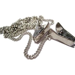 Eyeglass Chain | Simple Silver Clip | Glasses Holder | Eyeglass Strap for Men or Women| Eyeglass Around Neck