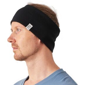 CHARM Headband Sweat Band Wrist Wrap - Classic Bands for Working Out, Running, Tennis, Ribbed Cotton