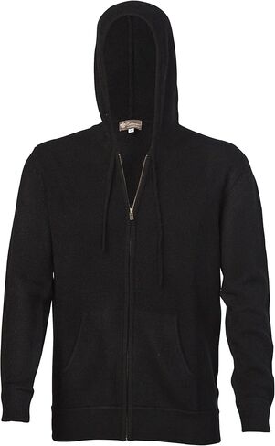 Cashmere Boutique: سترة بقلنسوة من الكشمير الخالص 100% للرجال (4 ألوان، المقاسات: S/M/L/XL) in Saudi Arabia