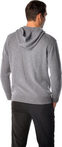 Cashmere Boutique: سترة بقلنسوة من الكشمير الخالص 100% للرجال (4 ألوان، المقاسات: S/M/L/XL) in Saudi Arabia