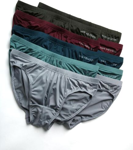Van Heusen Men's Underwear - 10 Pack Quick Dry Performance Low Rise Briefs (S-XL) in Kuwait