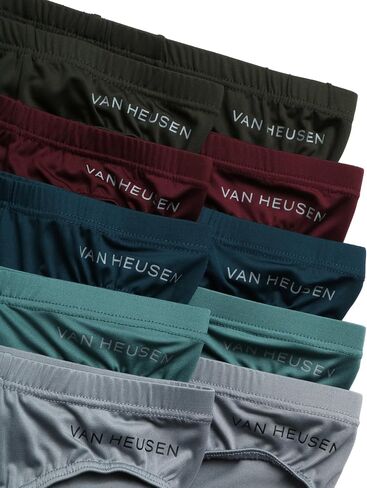 Van Heusen Men's Underwear - 10 Pack Quick Dry Performance Low Rise Briefs (S-XL) in Kuwait