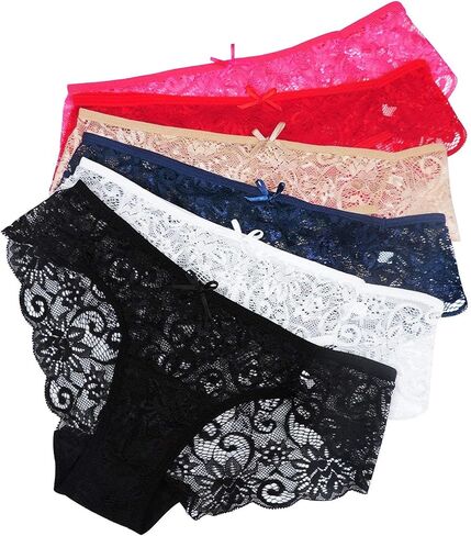 Sunm Boutique 6 Pack Women's Lace Panties Medium and 20 Pack Lace Thongs Medium Bundles Sales in Kuwait