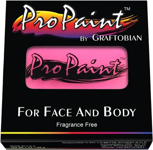 طلاء الوجه والجسم من Graftobian Makeup ProPaint - أوركيد 30 مل - مكياج الهالوين - مكياج تنكري للبالغين - طلاء الجسم للبالغين - مكياج طلاء الوجه - طلاء البشرة - طلاء المكياج in Kuwait