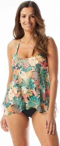 Coco Reef Current Bra Sized Mesh Layer Underwire Tankini Top — Women's Swim Suit Top in Saudi Arabia