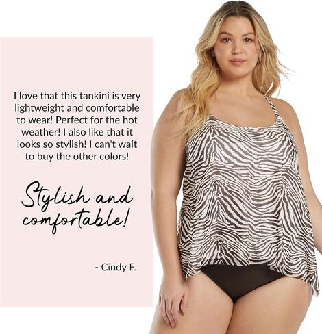 Coco Reef Current Bra Sized Mesh Layer Underwire Tankini Top — Women's Swim Suit Top in Saudi Arabia