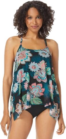 Coco Reef Current Bra Sized Mesh Layer Underwire Tankini Top — Women's Swim Suit Top in Kuwait