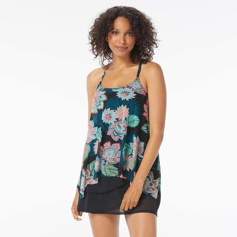 Coco Reef Current Bra Sized Mesh Layer Underwire Tankini Top — Women's Swim Suit Top in Kuwait