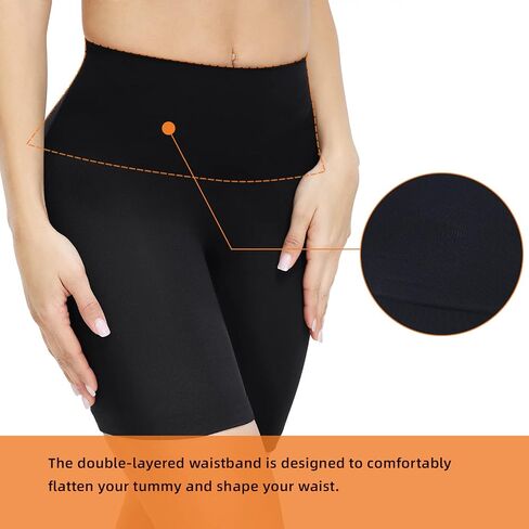 ATTLADY Tummy Control Shapewear Shorts for Women Comfortable Slimmer Seamless Shaping Boyshorts in Saudi Arabia