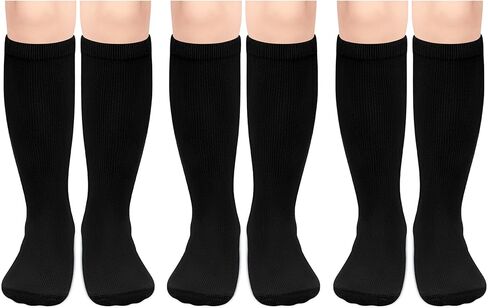 Olreco 3 Pack Toddler Soccer Socks Kids Baseball Socks Boys Girls Softball Sock Youth Football Sock Athletic Accessories in Saudi Arabia