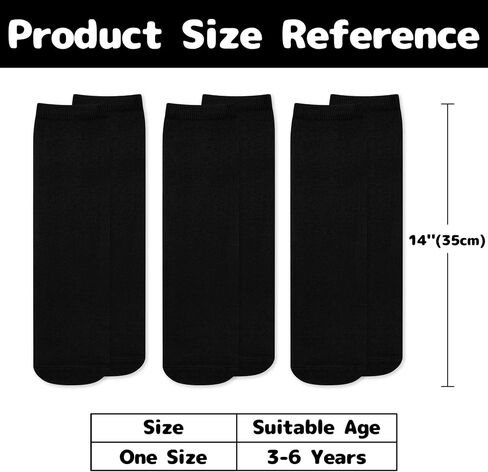 Olreco 3 Pack Toddler Soccer Socks Kids Baseball Socks Boys Girls Softball Sock Youth Football Sock Athletic Accessories in Saudi Arabia