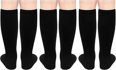 Olreco 3 Pack Toddler Soccer Socks Kids Baseball Socks Boys Girls Softball Sock Youth Football Sock Athletic Accessories in Saudi Arabia