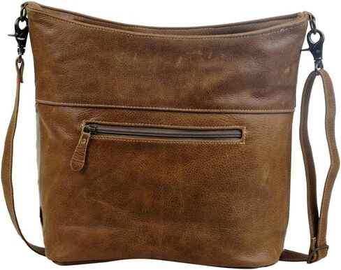 Myra Bag Snooze Leather & Cowhide Bag Upcycled Cowhide & Leather S-2846 in Saudi Arabia