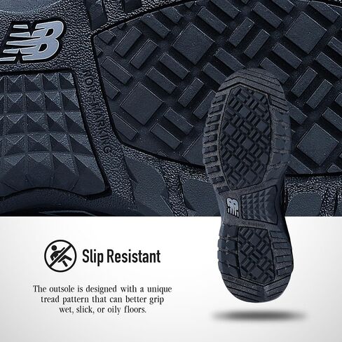 New Balance Women's Composite Toe Quikshift Industrial Shoe, Black/Black/Grey, 7.5 Wide in Saudi Arabia