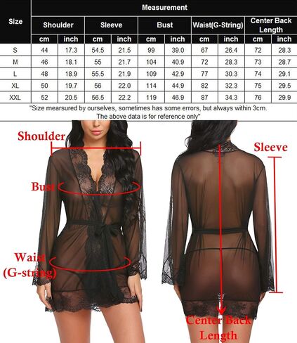 Avidlove Sexy Garter Lingerie Set with Robe in Saudi Arabia