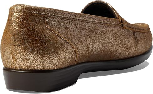 SAS Simplify Moccasin Loafers for Women - Ultra Soft Leather Lining, Slip on Design, and Shock Absorbing Footbed - Sunstone in Saudi Arabia